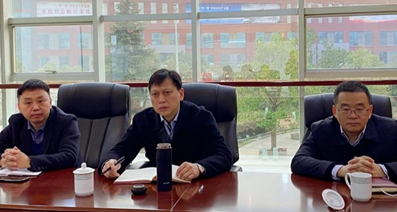 陈铭到918博天堂集团发展“助企开门红”活动